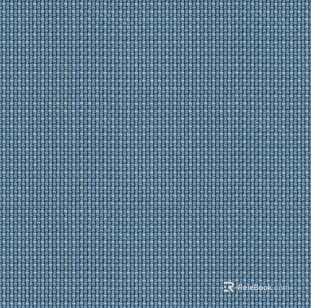 Blue Plaid Knitted Fabric Soft Fabric texture