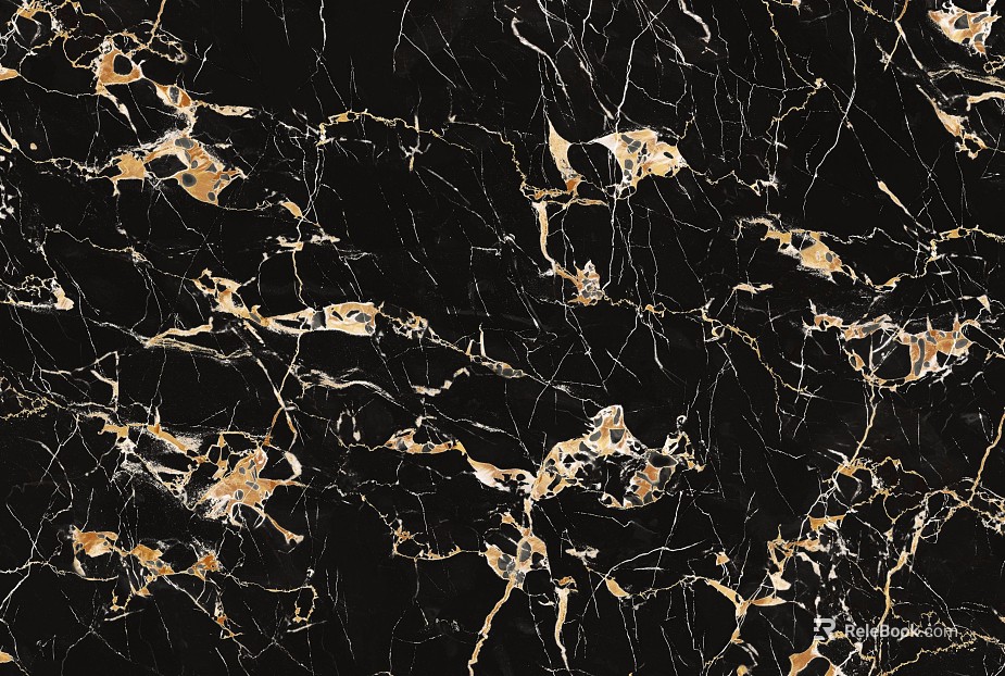 Ice pattern marble imitation black sands marble pattern texture