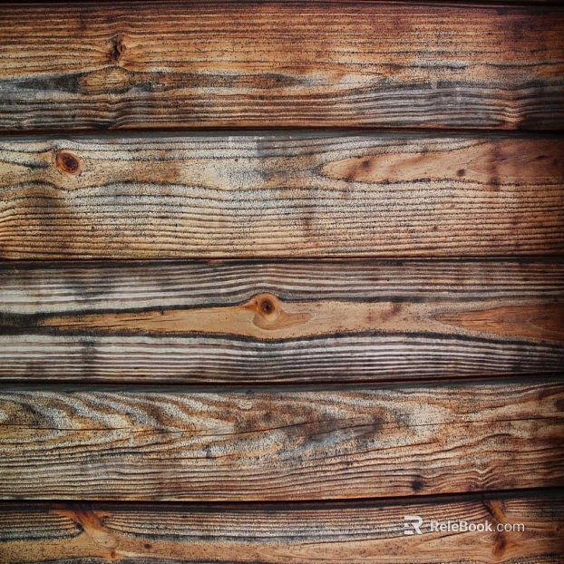 Vintage Tan Old Wooden Wall Decoration texture