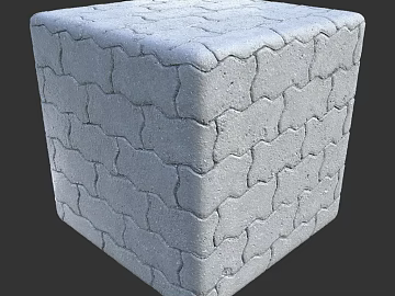 Permeable Brick PBR texture (ID:ffach731781)