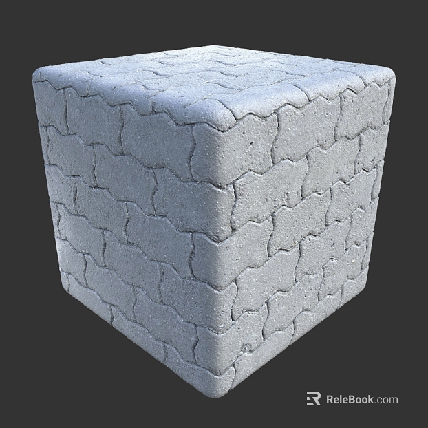 Permeable Brick PBR texture
