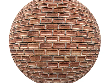 Brick wall PBR texture (ID:ffach330964)