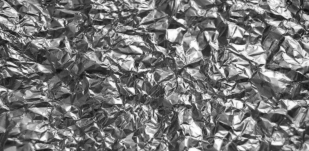Silver foil texture