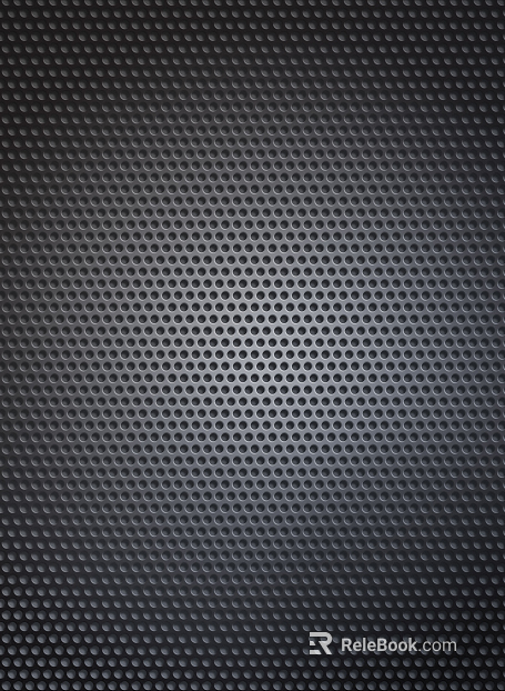 Perforated plate metal texture