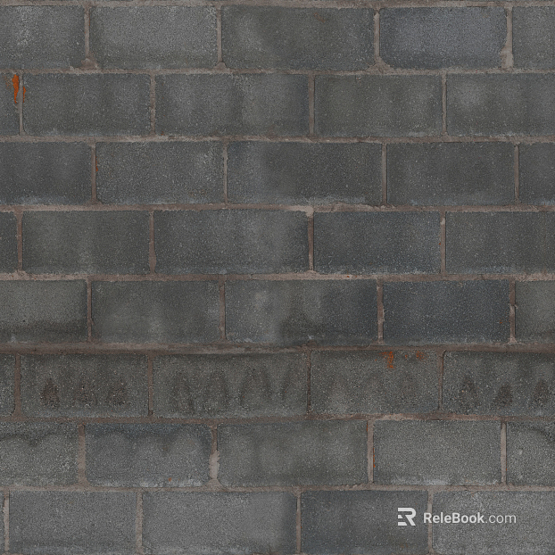 Brick wall green gray wall brick seamless texture