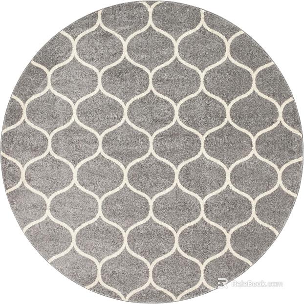 Round carpet texture