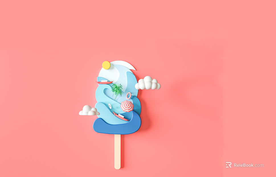 cartoon painting texture