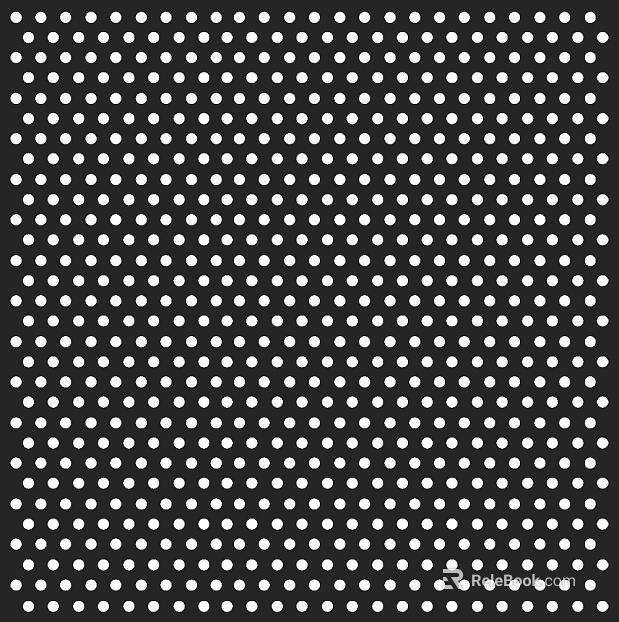 Perforated plate texture