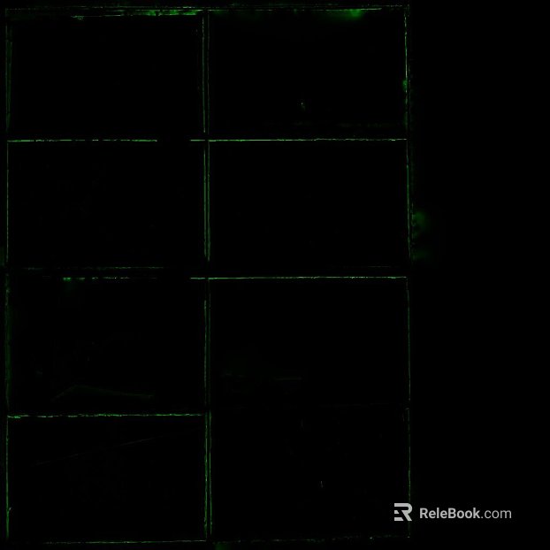Green Fluorescent Plaid Tile texture