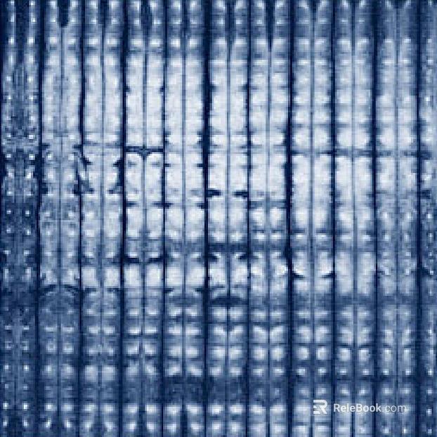 Blue and White Tie-Dye Vertical Fabric texture
