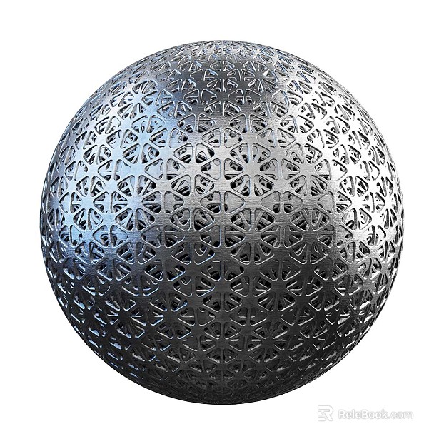 Perforated Plate PBR texture