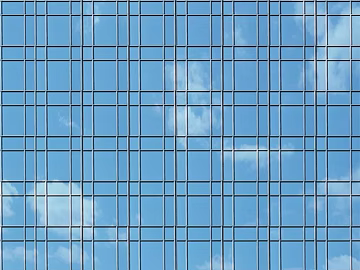 Blue glass curtain wall building exterior wall texture (ID:ffaeh207839)