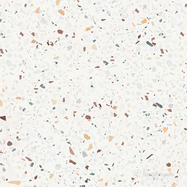 terrazzo multiple bright color floor texture