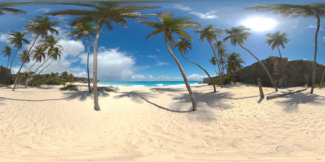 Outdoor Beach Seaside Sunny Day HDR texture