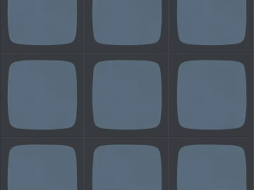 Middle Ancient French Retro Tile 3d model