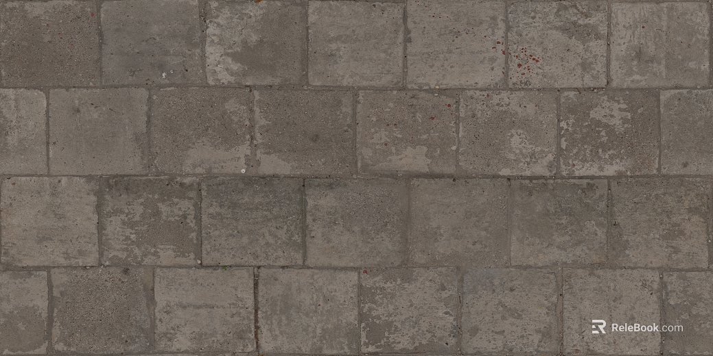Permeable paver tiles texture