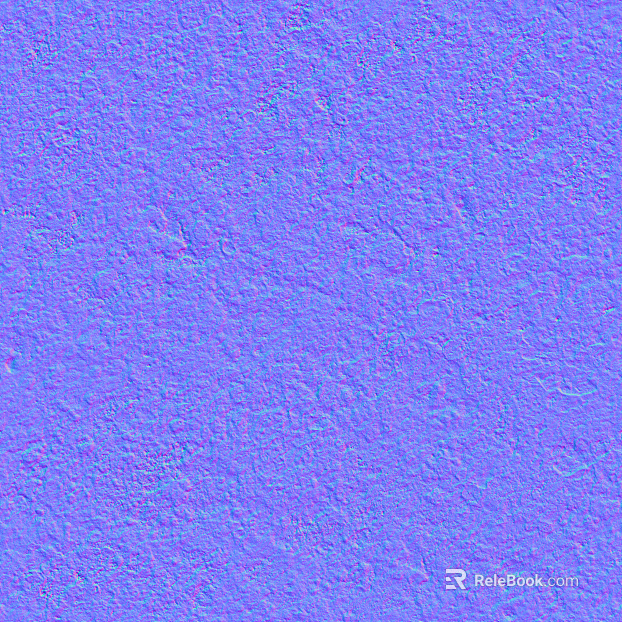 Cement wall surface normal bump texture