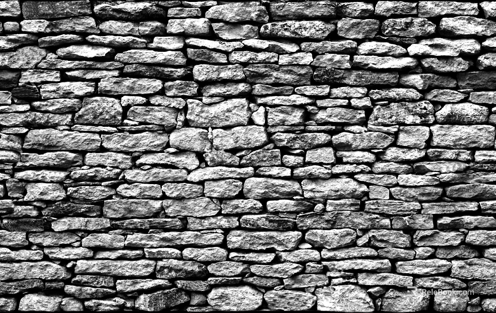 Dark Grey Stone Exterior Wall Stone texture