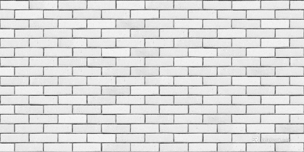 Brick wall gray and white composite exterior wall strip brick texture