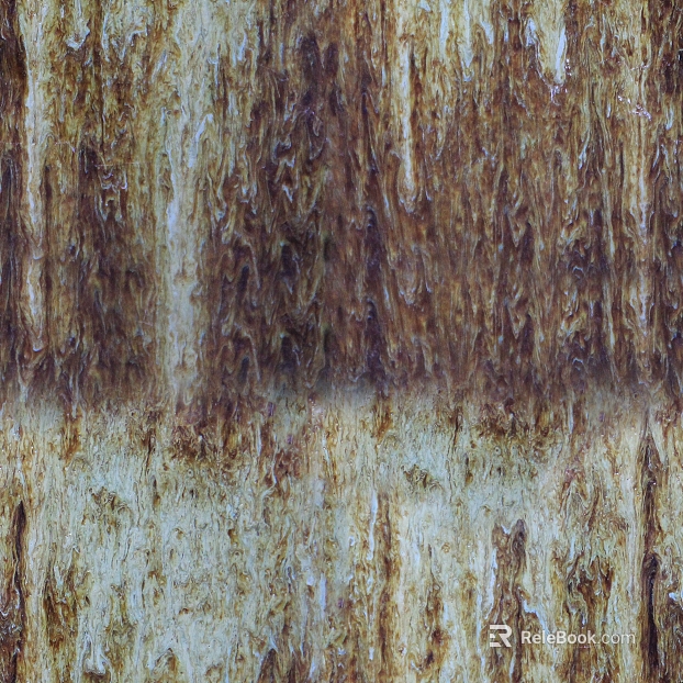 Yellow brown bark texture wall decoration texture