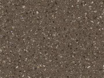 terrazzo dark brown artificial stone 3d model