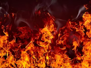 Orange-red flame texture decorative element (ID:ffaeh915176)
