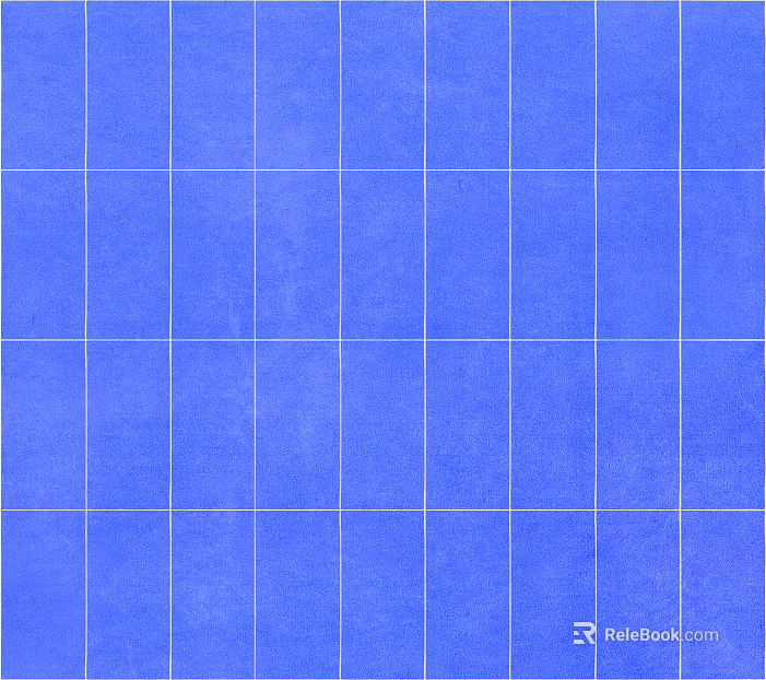 CHECK BRICK SEA BLUE FINISH TILE texture