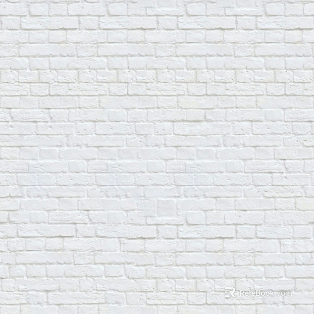Brick wall white strip brick finish white seam seamless texture