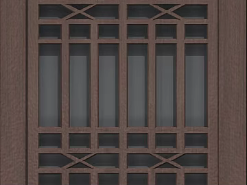 Retro Door texture (ID:ffadf1420)