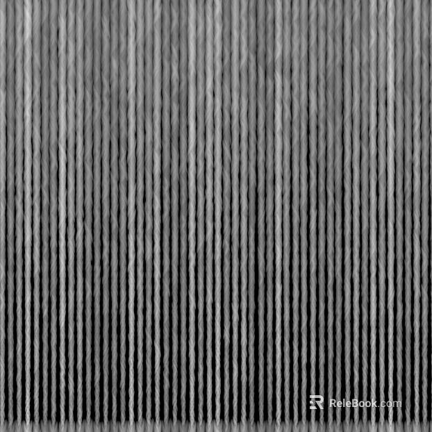 Dark gray vertical strip fabric wall soft texture