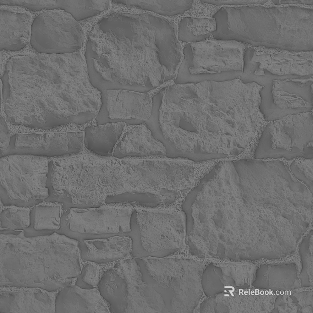 Black and white relief texture