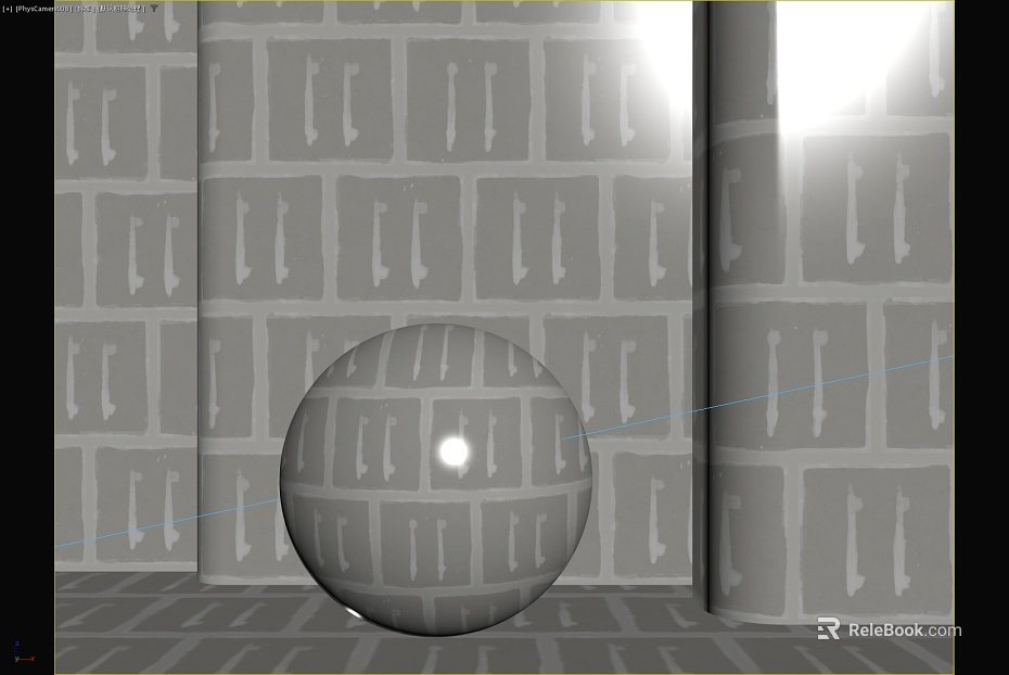 Grey Art Brick Wall Interior Wall texture