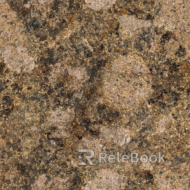 A coarse, natural stone texture with a blend of gray and beige tones, showcasing rugged surface with uneven cracks and crevices, imparting an authentic, earthy feel.