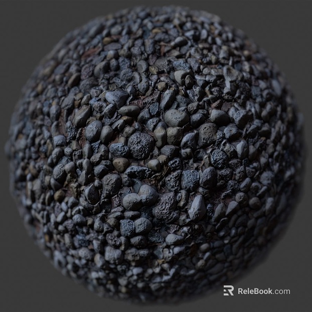 Pebbles PBR texture