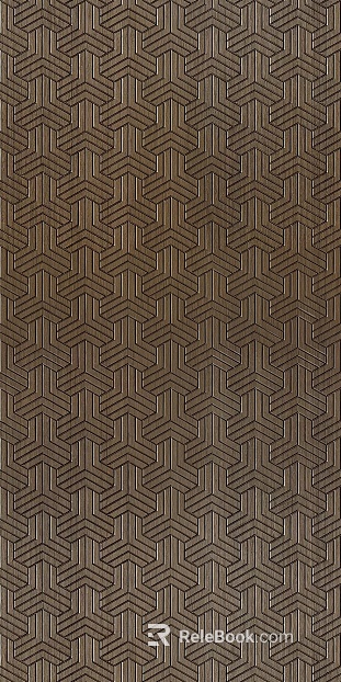 Geometric plinting metal engraving board texture
