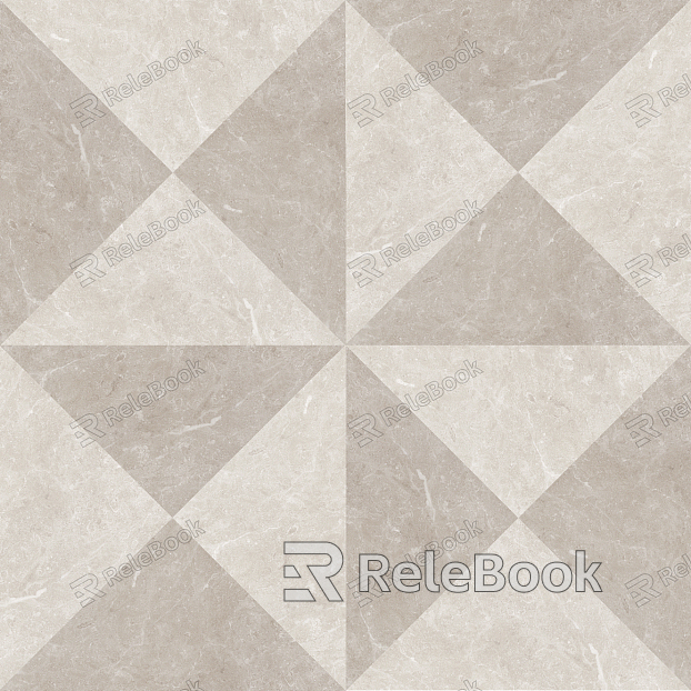 Stunning marble parquet floor, featuring an intricate pattern of light and dark grey marble tiles, creating a sophisticated and elegant checkerboard design.