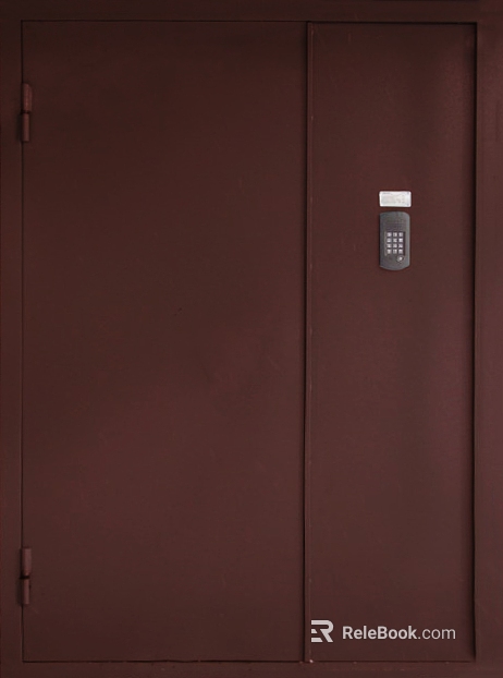 Wine red metal door entrance door texture