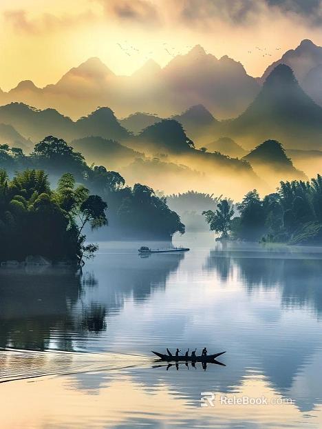 landscape painting texture