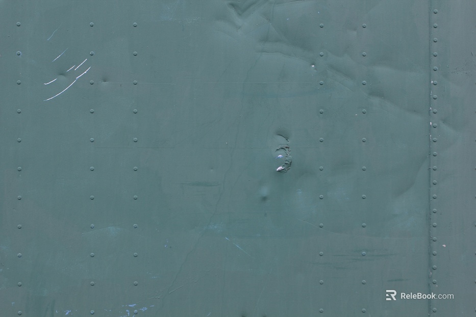Dark green old sheet metal industrial surface material texture