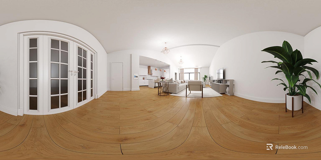 Indoor Home Decoration Guest Restaurant Daytime HDR Map texture