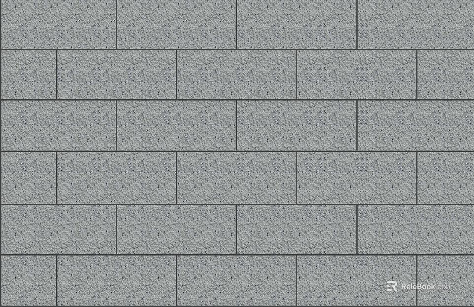 granite gray stone staggered joint texture