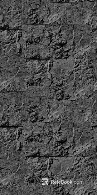 Grey modern simple culture stone texture