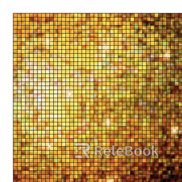 metal mosaic texture