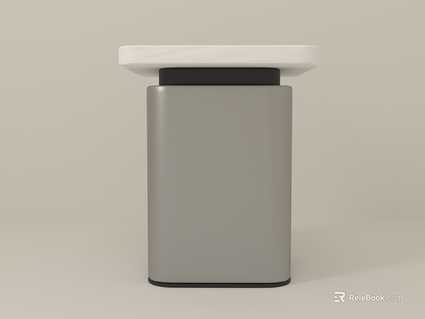 Light gray paint white marble side texture