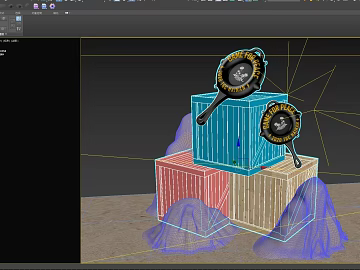 Game Wind Container Pan Props texture (ID:ffaeh107824)