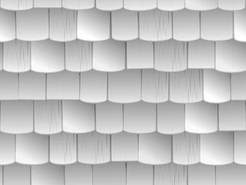 White shingle roof exterior wall texture (ID:ffaeh509839)