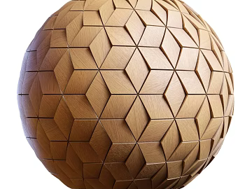 Wood Wall Panel PBR texture (ID:ffach348264)