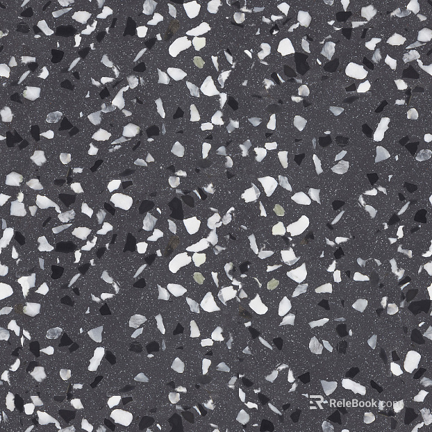 terrazzo obsidian floor tile texture