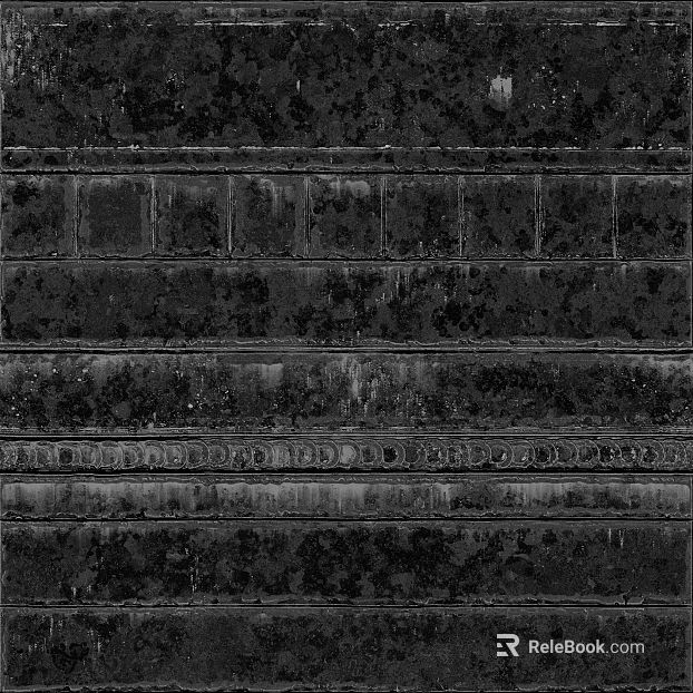 Black and white relief texture