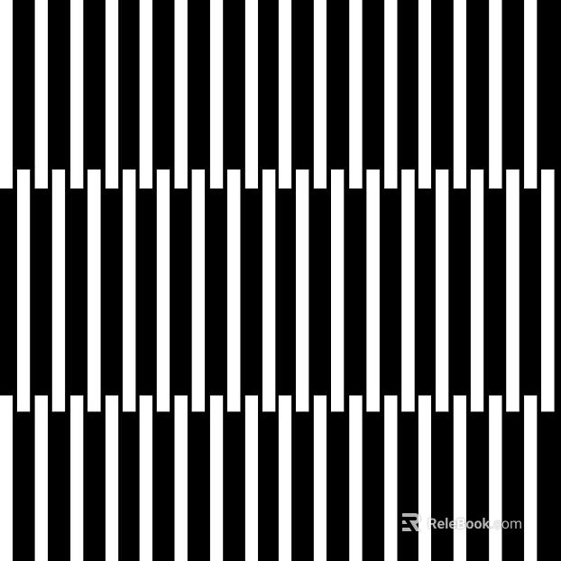Black and white geometric stripes wallpaper wall decoration texture